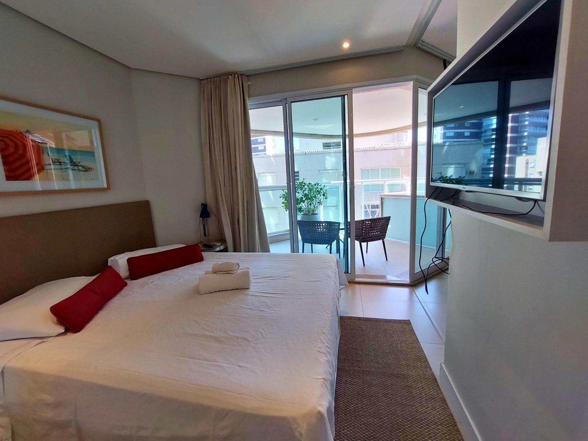 Book Santos Estanconfor 905 Charmoso Ap Executivo Quadra Praia Luaran gambar