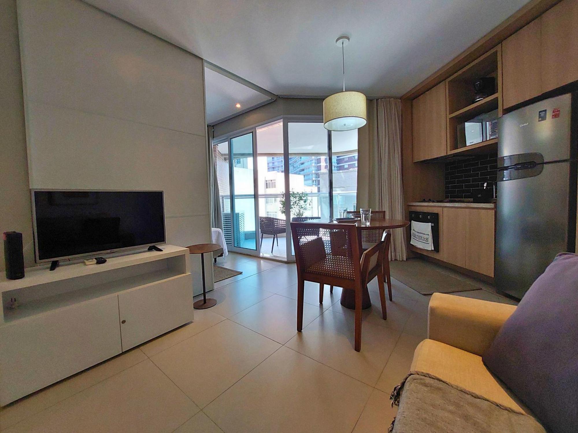 Book Santos Estanconfor 905 Charmoso Ap Executivo Quadra Praia Luaran gambar