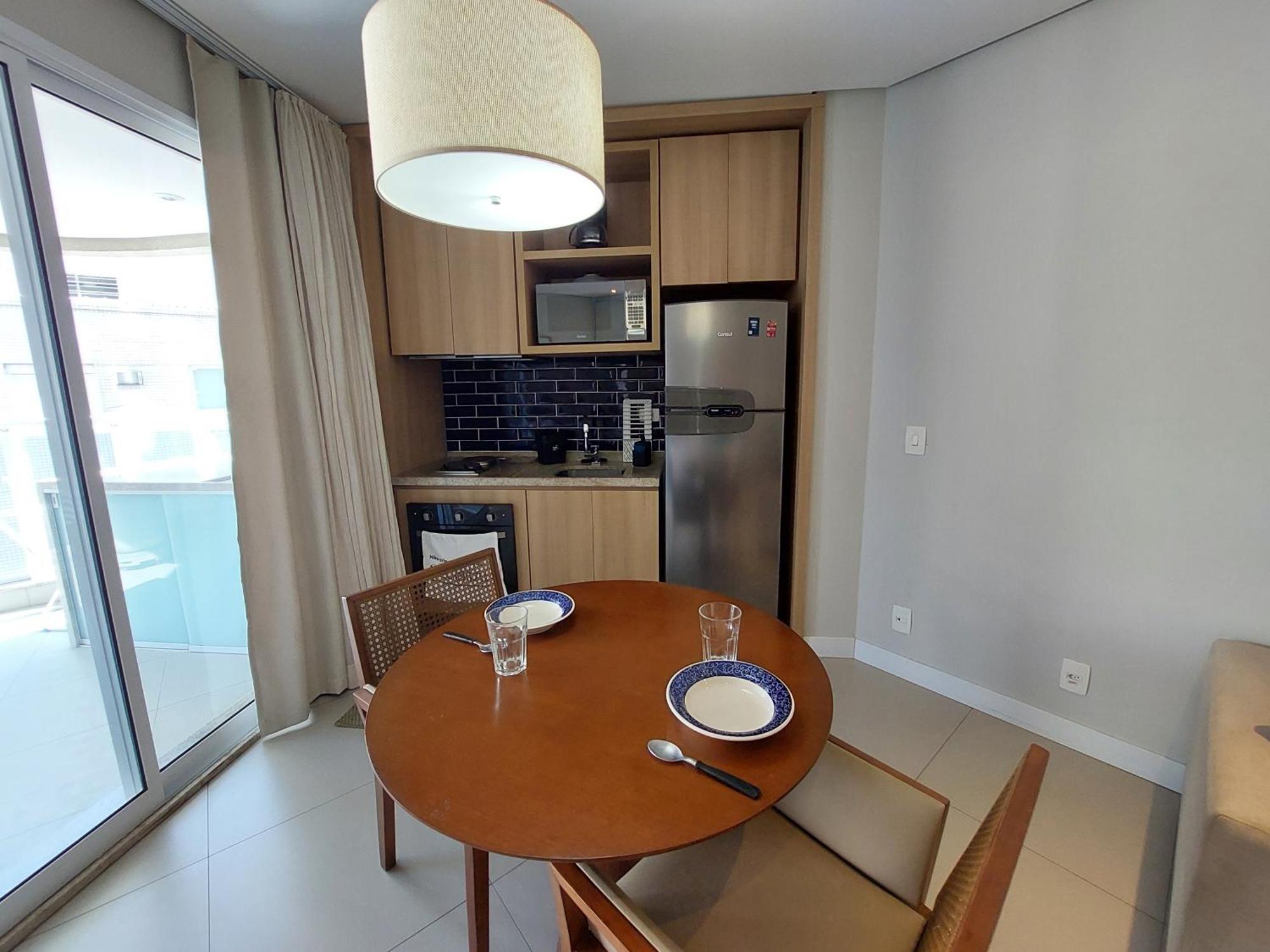 Book Santos Estanconfor 905 Charmoso Ap Executivo Quadra Praia Luaran gambar