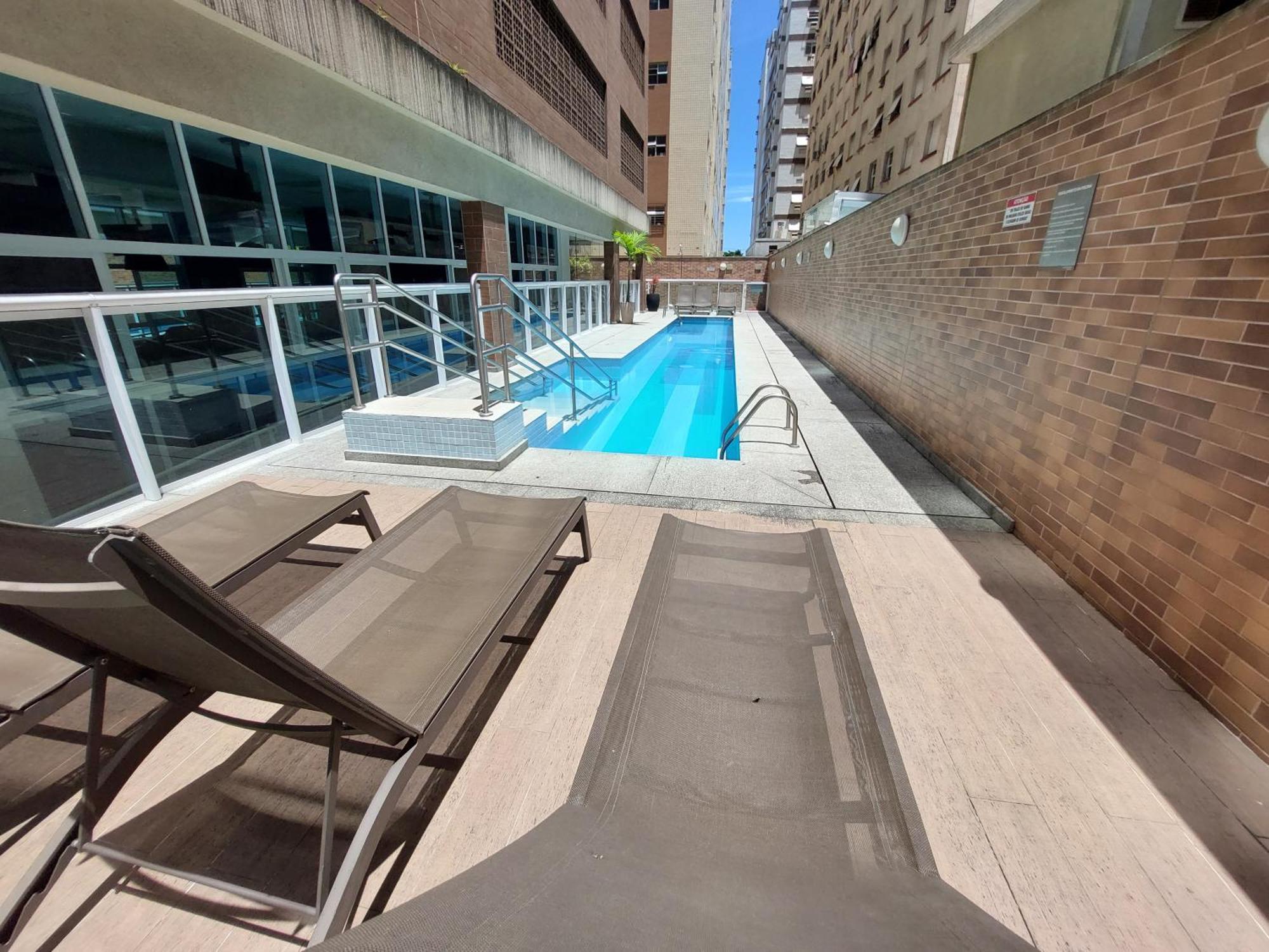 Book Santos Estanconfor 905 Charmoso Ap Executivo Quadra Praia Luaran gambar